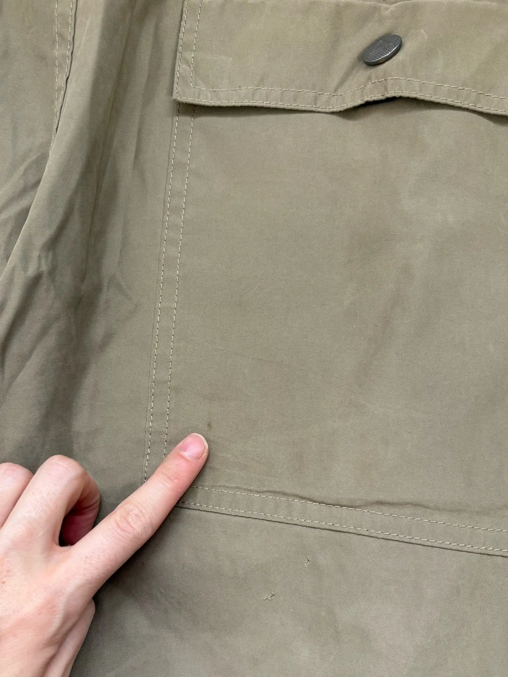 Vtg. Levi's Silvertab Data Men's XL x 34 Jogger Cargo Pants Sage Green Baggy Y2K